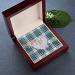 Gift To My Beautiful Girlfriend Valentine Necklace For Soulmate Anniversary Clan Campbell Dress Ancient Tartan Everlasting Love Necklace,valentine necklace, necklace girlfriend, necklace for wife, cute necklaces for girlfriend, jewelry for girlfriend, to my soulmate necklace, to my future wife necklace,