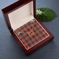 To My Beautiful Soulmate Necklace In Your Eyes I Have Found My Home Clan Rob Roy MacGregor Ancient Tartan Forever Love Necklace Tartan Gift for Girlfriend Everlasting Love Necklace