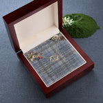 To My Beautiful Soulmate Necklace In Your Eyes I Have Found My Home Clan Tweedie Tartan Everlasting Love Necklace