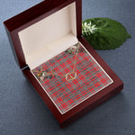 To My Beautiful Soulmate Necklace In Your Eyes I Have Found My Home Clan Moubray Tartan Forever Love Necklace Tartan Gift for Girlfriend Everlasting Love Necklace