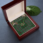 To My Beautiful Soulmate Necklace In Your Eyes I Have Found My Home Clan Beveridge Tartan Everlasting Love Necklace