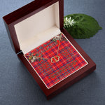 To My Beautiful Soulmate Necklace In Your Eyes I Have Found My Home Clan Rose Tartan Forever Love Necklace Tartan Gift for Girlfriend Everlasting Love Necklace