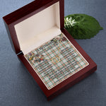 To My Beautiful Soulmate Necklace In Your Eyes I Have Found My Home Clan Grant of Auchnarrow Tartan Forever Love Necklace Tartan Gift for Girlfriend Everlasting Love Necklace