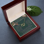 To My Beautiful Soulmate Necklace In Your Eyes I Have Found My Home Clan Austin Tartan Everlasting Love Necklace