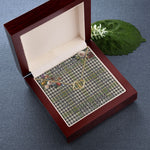 To My Beautiful Soulmate Necklace In Your Eyes I Have Found My Home Clan Burns Tartan Everlasting Love Necklace