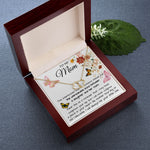 Mom Necklace Gift - To My Mom - Gift From Daughter - Mother's Day Necklace, Mother's Day Everlasting Love Necklace