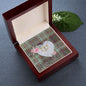 Gift To My Beautiful Girlfriend Valentine Necklace For Soulmate Anniversary Clan MacAndrew Tartan Everlasting Love Necklace,valentine necklace, necklace girlfriend, necklace for wife, cute necklaces for girlfriend, jewelry for girlfriend, to my soulmate necklace, to my future wife necklace,