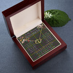 To My Beautiful Soulmate Necklace In Your Eyes I Have Found My Home Clan Hall Tartan Everlasting Love Necklace