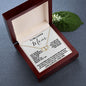 To My Loving Mom - Love Always Your Son Necklace, Mother's Day Everlasting Love Necklace