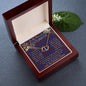 To My Beautiful Soulmate Necklace In Your Eyes I Have Found My Home Clan Wedderburn Tartan Everlasting Love Necklace