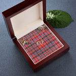 To My Beautiful Soulmate Necklace In Your Eyes I Have Found My Home Clan Meikle Tartan Forever Love Necklace Tartan Gift for Girlfriend Everlasting Love Necklace