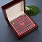 To My Beautiful Soulmate Necklace In Your Eyes I Have Found My Home Clan Meikle Tartan Forever Love Necklace Tartan Gift for Girlfriend Everlasting Love Necklace