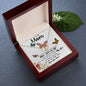 To My Mom Necklace, I'll Be By Your Side, To My Mom Gift Necklace, Mother's Day Everlasting Love Necklace