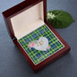Gift To My Beautiful Girlfriend Valentine Necklace For Soulmate Anniversary Clan Campbell Of Breadalbane Ancient Tartan Everlasting Love Necklace,valentine necklace, necklace girlfriend, necklace for wife, cute necklaces for girlfriend, jewelry for girlfriend, to my soulmate necklace, to my future wife necklace,