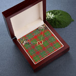 To My Beautiful Soulmate Necklace In Your Eyes I Have Found My Home Clan MacGregor Modern Tartan Forever Love Necklace Tartan Gift for Girlfriend Everlasting Love Necklace