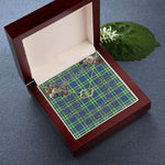To My Beautiful Soulmate Necklace In Your Eyes I Have Found My Home Clan Haliburton Tartan Everlasting Love Necklace