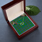 To My Beautiful Soulmate Necklace In Your Eyes I Have Found My Home Clan Johnston Tartan Everlasting Love Necklace