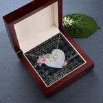Gift To My Beautiful Girlfriend Valentine Necklace For Soulmate Anniversary Clan Lumsden Hunting Tartan Everlasting Love Necklace,valentine necklace, necklace girlfriend, necklace for wife, cute necklaces for girlfriend, jewelry for girlfriend, to my soulmate necklace, to my future wife necklace,