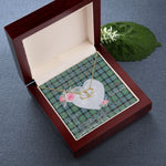 Gift To My Beautiful Girlfriend Valentine Necklace For Soulmate Anniversary Clan Melville Hunting Tartan Everlasting Love Necklace,valentine necklace, necklace girlfriend, necklace for wife, cute necklaces for girlfriend, jewelry for girlfriend, to my soulmate necklace, to my future wife necklace,