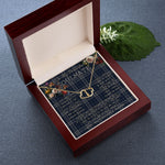 To My Beautiful Soulmate Necklace In Your Eyes I Have Found My Home Clan Navy Formal Dress Tartan Everlasting Love Necklace