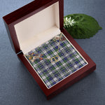 To My Beautiful Soulmate Necklace In Your Eyes I Have Found My Home Clan Meldrum Gordon Tartan Forever Love Necklace Tartan Gift for Girlfriend Everlasting Love Necklace