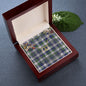 To My Beautiful Soulmate Necklace In Your Eyes I Have Found My Home Clan Meldrum Gordon Tartan Forever Love Necklace Tartan Gift for Girlfriend Everlasting Love Necklace