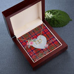 Gift To My Beautiful Girlfriend Valentine Necklace For Soulmate Anniversary Clan Lumsden Tartan Everlasting Love Necklace,valentine necklace, necklace girlfriend, necklace for wife, cute necklaces for girlfriend, jewelry for girlfriend, to my soulmate necklace, to my future wife necklace,