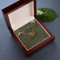 To My Beautiful Soulmate Necklace In Your Eyes I Have Found My Home Clan Brisbane Tartan Everlasting Love Necklace