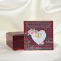 Gift To My Beautiful Girlfriend Valentine Necklace For Soulmate Anniversary Clan Fraser of Altyre Tartan Everlasting Love Necklace