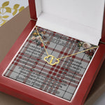 To My Beautiful Soulmate Necklace In Your Eyes I Have Found My Home Clan Clayton Tartan Everlasting Love Necklace