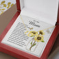 Mom Necklace Gift - To My Mom - You Mean The World For All You Do Mother's Day Necklace, Mother's Day Everlasting Love Necklace