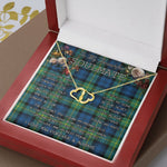 To My Beautiful Soulmate Necklace In Your Eyes I Have Found My Home Clan Gordon Ancient Tartan Forever Love Necklace Tartan Gift for Girlfriend Everlasting Love Necklace