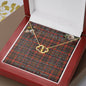 To My Beautiful Soulmate Necklace In Your Eyes I Have Found My Home Clan Cumming Weathered Tartan Everlasting Love Necklace