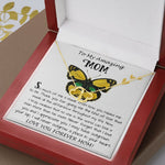 Mom Necklace Gift - To My Amazing Mom - From Son - Beautiful Gift Set Mom Necklace, Mother's Day Everlasting Love Necklace