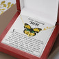 Mom Necklace Gift - To My Amazing Mom - From Son - Beautiful Gift Set Mom Necklace, Mother's Day Everlasting Love Necklace