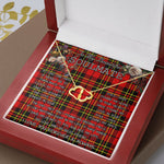 To My Beautiful Soulmate Necklace In Your Eyes I Have Found My Home Clan Brodie Modern Tartan Everlasting Love Necklace
