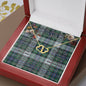 To My Beautiful Soulmate Necklace In Your Eyes I Have Found My Home Clan MacKenzie Dress Ancient Tartan Forever Love Necklace Tartan Gift for Girlfriend Everlasting Love Necklace