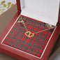 To My Beautiful Soulmate Necklace In Your Eyes I Have Found My Home Clan Binning Tartan Everlasting Love Necklace