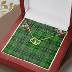 To My Beautiful Soulmate Necklace In Your Eyes I Have Found My Home Clan Galloway District Tartan Forever Love Necklace Tartan Gift for Girlfriend Everlasting Love Necklace