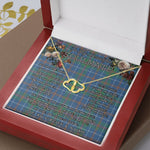 To My Beautiful Soulmate Necklace In Your Eyes I Have Found My Home Clan MacHardy Tartan Forever Love Necklace Tartan Gift for Girlfriend Everlasting Love Necklace