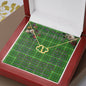 To My Beautiful Soulmate Necklace In Your Eyes I Have Found My Home Clan Forrester Hunting Tartan Everlasting Love Necklace