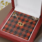 To My Beautiful Soulmate Necklace In Your Eyes I Have Found My Home Clan Rob Roy MacGregor Ancient Tartan Forever Love Necklace Tartan Gift for Girlfriend Everlasting Love Necklace