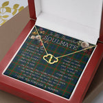 To My Beautiful Soulmate Necklace In Your Eyes I Have Found My Home Clan Aiton Tartan Everlasting Love Necklace