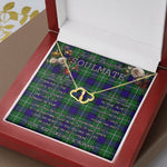 To My Beautiful Soulmate Necklace In Your Eyes I Have Found My Home Clan Alexander Tartan Everlasting Love Necklace