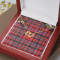 To My Beautiful Soulmate Necklace In Your Eyes I Have Found My Home Clan Meikle Tartan Forever Love Necklace Tartan Gift for Girlfriend Everlasting Love Necklace