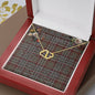 To My Beautiful Soulmate Necklace In Your Eyes I Have Found My Home Clan Nicolson Hunting Weathered Tartan Everlasting Love Necklace