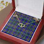 To My Beautiful Soulmate Necklace In Your Eyes I Have Found My Home Clan Weir Tartan Everlasting Love Necklace