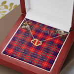 To My Beautiful Soulmate Necklace In Your Eyes I Have Found My Home Clan Hamilton Tartan Everlasting Love Necklace