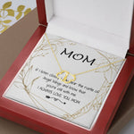 Mom Necklace - Love You Always And Forever Mother's Day Gift, Mother's Day Everlasting Love Necklace