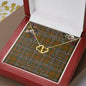 To My Beautiful Soulmate Necklace In Your Eyes I Have Found My Home Clan Scott Brown Modern Tartan Everlasting Love Necklace